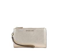 Michael Kors Jet Set Geldbörse gold, genarbtes Rindsleder, Damen