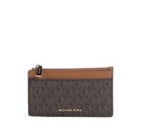 Michael Kors Jet Set Kreditkartenetui dunkelbraun, Lederimitat, Damen