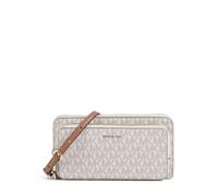 Michael Kors Jet Set Large Continental Umhängetasche elfenbein, Lederimitat, Damen