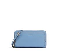 Michael Kors Jet Set Large Continental Umhängetasche hellblau, genarbtes Rindsleder, Damen