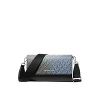Michael Kors Jet Set Large Signature Logo Crossbody Bag Black Multi