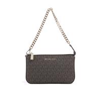 Michael Kors Pochettes - Jet Set Chain Pochette - in braun - für Damen - aus Canvas &Textil &Metallkette