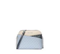 Michael Kors Jet Set Travel Dome Signature Logo Crossbody Bag Ocean Multi