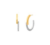 Michael Kors Jewelry Ohrringe 18 kt. Silber Vergoldet MKC1752CZ931 - Damen - 925 Sterlingsilber