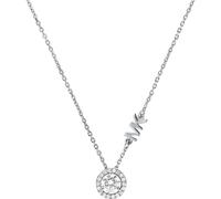 Michael Kors MKC1208AN040 Damen Collier Silber 925 Silber weiß 45 cm