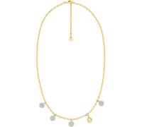 Michael Kors MKJ8623931 Damen Collier Messing Gold weiß Zirkonia 45,5 cm