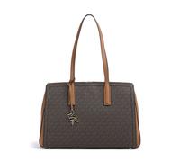 Michael Kors Laila Shopper dunkelbraun, Canvas, Damen