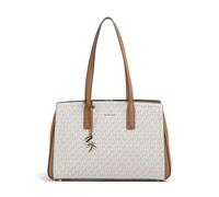 Michael Kors Laila Shopper elfenbein/braun, Canvas, Damen