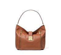 Michael Kors Addie Beuteltasche braun, Leder, Damen