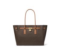 Michael Kors Hamilton Large Shopper dunkelbraun, Lederimitat, Damen