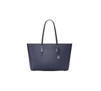 MICHAEL KORS Ledertasche - Shopper QUINN Large dunkelblau