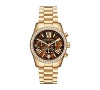 Michael Kors - Lexington Collection, Goldfarbe, Edelstahluhr für Damen MK7276