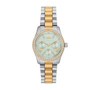 Michael Kors Lexington Damen 34MM zweifarbige Edelstahl-Uhr, MK7609