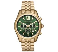 Michael Kors Lexington Herren Chronograph Edelstahl Uhr MK8446