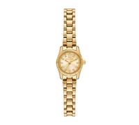 Michael kors lexington quarz goldfarbenem damen uhr mit goldfarbenem zifferblatt und edelstahl armband one_size Gold