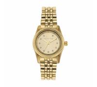 Michael Kors Lexington Uhr für Damen, Quarzwerk mit Edelstahl- oder Lederarmband