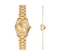 Michael Kors Lexington Watch für Damen, 26mm Quarz-Dreizeigerwerk mit Edelstahlarmband
