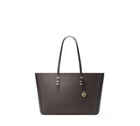 Michael Kors Quinn Large Shopper dunkelbraun, Leder, Damen