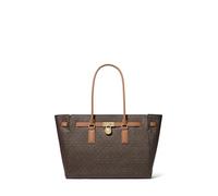 Michael Kors Shopper Hamilton Large – dunkelbraun, Lederimitat, Damen