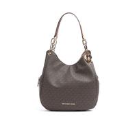 Michael Kors Lillie Beuteltasche dunkelbraun, Lederimitat, Damen