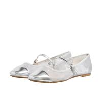 Michael Kors Loafer - Mae Flex Ballet - Gr. 39 (EU) - in Silber - für Damen