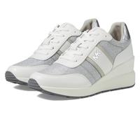 Michael Kors Mabel Damen-Sneakers aus Leder und Mesh mit glänzender Kette 43S4MBFSBD