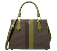 Michael Kors Marilyn Medium Satchel, Meadow Green, One size