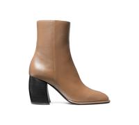 Michael Kors Maude Leather Boot In Beige Größe: 35.5 | Stiefel Outlet | Damen | Braun