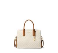 Michael Kors Laila Handtasche elfenbein/braun, Canvas, Damen