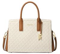 Michael Kors Laila Handtasche elfenbein/braun, Canvas, Damen