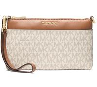 Michael Kors Jet Set Schultertasche elfenbein/braun, Lederimitat, Damen