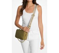 Michael Kors Medium Double Zip Chain Camera Crossbody Denim/plblue Größe: OS | Umhängetaschen Outlet | Damen | Blau