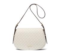 Michael Kors Medium Flap Messenger Bag Vanilla/acorn Größe: OS | Umhängetaschen Outlet | Damen | Weiß
