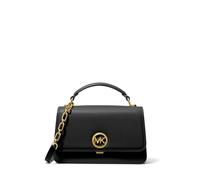 Michael Kors Delancey Umhängetasche schwarz, Leder, Damen