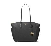Michael Kors Handtasche Marilyn Medium TZ Tote Saffiano Black (13.2 Liter) Schwarz