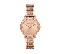 Michael Kors Melissa Watch für Damen, Quarz-Dreizeigerwerk mit Edelstahlarmband
