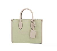 Michael Kors Mirella Kleine Puderrosa Canvas Shopper Umhängetasche Geldbörse Mehrfarbig