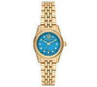 Michael Kors MK4813 Lexington Damenarmbanduhr mit blauen Zifferblatt Einheitsgröße