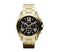 Michael Kors MK5739 Bradshaw Chronograph Uhr Damenuhr Edelstahl 100m Analog Chrono Datum Gold