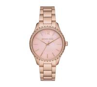 Michael Kors MK6848 Layton Uhr Damenuhr Edelstahl vergoldet 5 bar Analog Rose