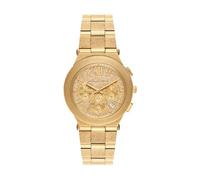 Chronograph MICHAEL KORS "BILLIE", gold (gelbgoldfarben), Armbanduhren, Damen, Quarzuhr, Armbanduhr, Damenuhr, Herrenuhr, Edelstahlarmband, analog (24695848-0) gelbgoldfarben