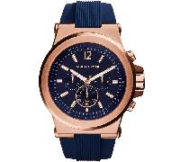Michael Kors MK8295 Dylan Chronograph Marineblau Zifferblatt 49mm Herrenarmbanduhr Einheitsgröße