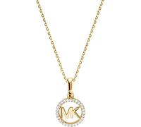 Michael Kors MKC1108AN710 Damen Collier Silber 925 Gold weiß Zirkonia 45 cm