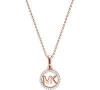 Michael Kors MKC1108AN791 Damen Collier Silber 925 Rose weiß Zirkonia 45 cm