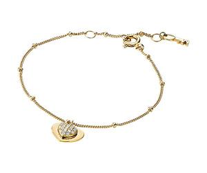 Michael Kors MKC1118AN710 Damen Armband Silber 925 Gold weiß Zirkonia 18 cm