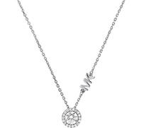 Michael Kors Kette MKC1208AN040 Damen 925er Silber weiß Zirkonia 45 cm