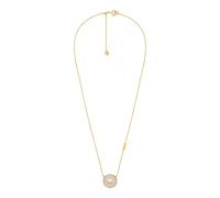 Michael Kors MKC1846710 Damen Collier Sterling-Silber 925 Gold weiß Zirkonia 37 cm