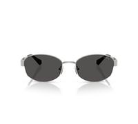 Michael Kors Monte Carlo 0MK1161 189387 Metall Rund Oval Silberfarben/Petrol Sonnenbrille, Sunglasses
