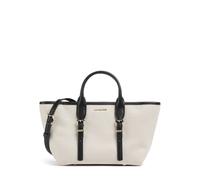 Michael Kors Moore Handtasche beige/schwarz, Canvas, Damen