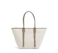 Michael Kors Moore Shopper beige/grün, Baumwolle, Damen